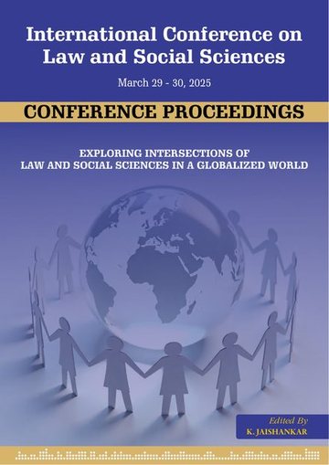 Jaishankar, K. (Ed.) (2025). International Conference on Law and Social Sciences (ICLSS 2025): Conference Proceedings. Bengaluru: International Institute of Justice & Police Sciences. ISBN 978-81-982543-3-7. DOI: 10.5281/zenodo.17218709.