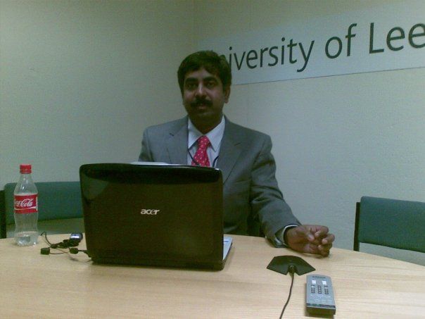 Commonwealth Academic Fellow, University of Leeds, 2009 to 2010