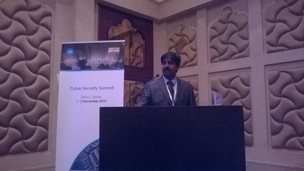 International Cyber Security Summit, Doha, Qatar, 2014