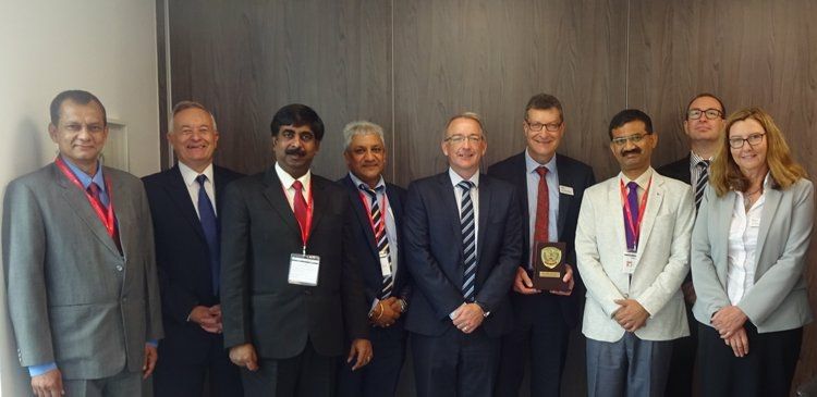Raksha Shakti University delegation to universities in the United Kingdom, 2017