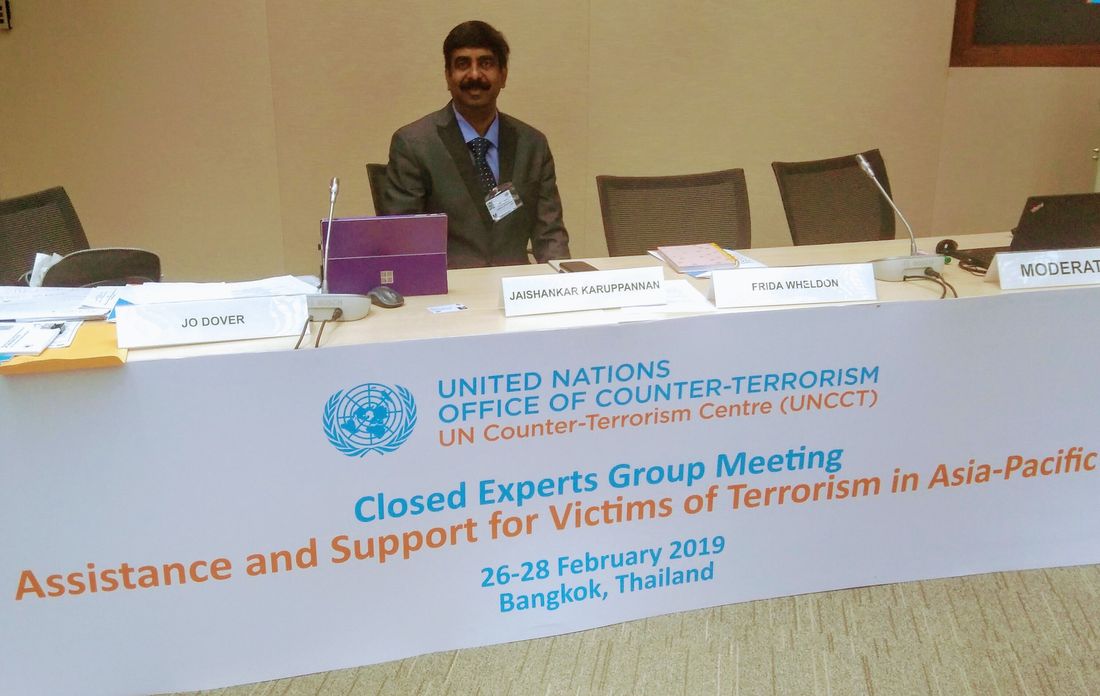 UN Office of Counter-Terrorism Closed Expert Group Meeting, Bangkok, 2019