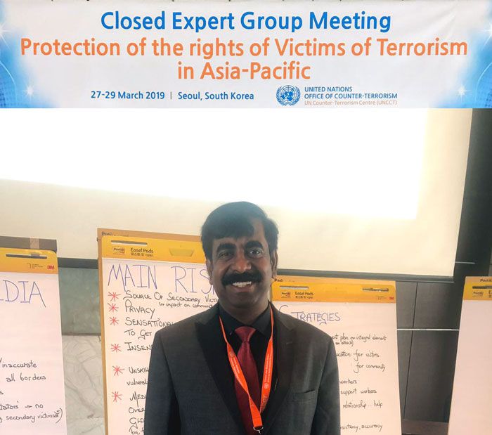 UN expert group meeting on the rights of victims of terrorism in Asia-Pacific, Seoul, 2019