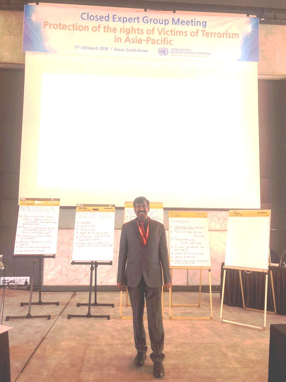 Expert group meeting, Seoul, 2019