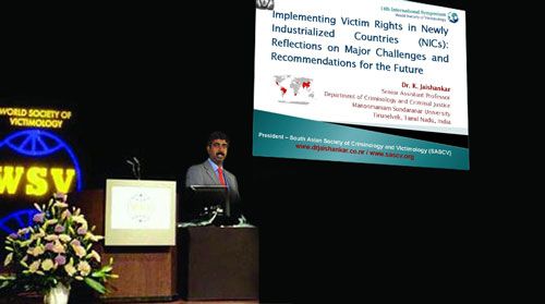 Keynote address, 14th World Society of Victimology Symposium, The Hague, The Netherlands, 2012